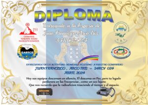 Homenaje póstumo a Juan Francisco Arco Iris